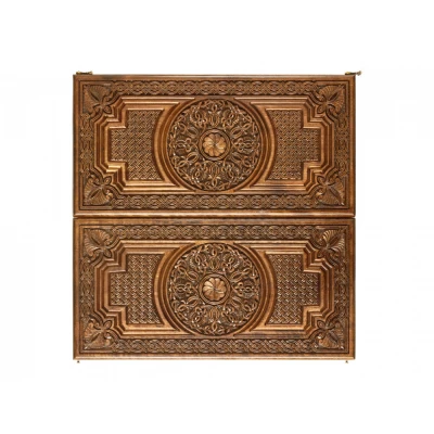 Нарды резные Армянский узор 10  60   Haleyan