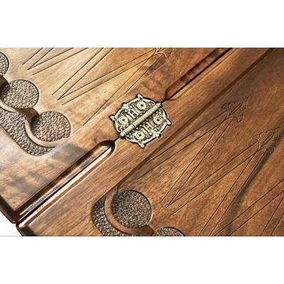 Нарды резные  Армянский узор 12   60  Haleyan