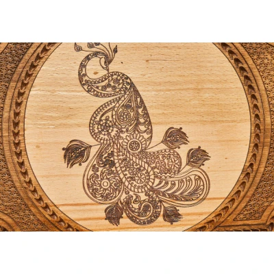 Нарды резные Павлин 60, Zakaryan