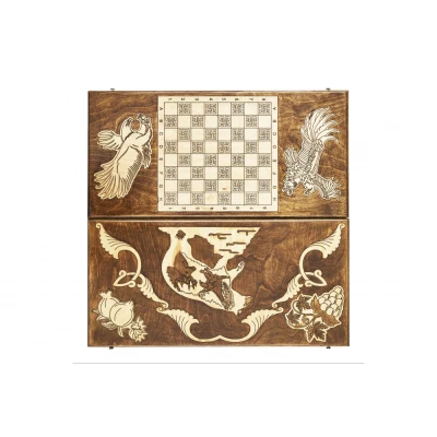 Нарды резные Дикий мир, Ustyan