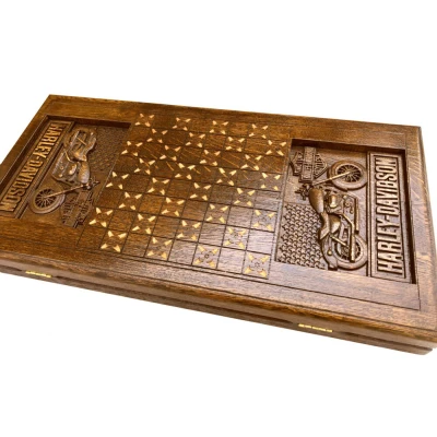 Нарды резные Мотоцикл, Mkhitaryan