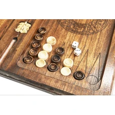 Нарды резные Герб РФ-2 40, Ustyan