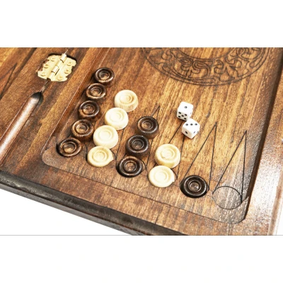 Нарды резные Герб РФ-2 40, Ustyan