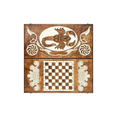 Нарды резные Скорпион 2, Ustyan