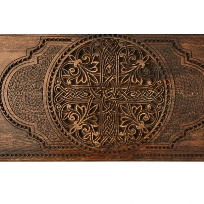 Нарды резные Армянский узор 2  Mkhitaryan