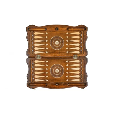 Шахматы + нарды резные Эндшпиль 2 60, Simonyan