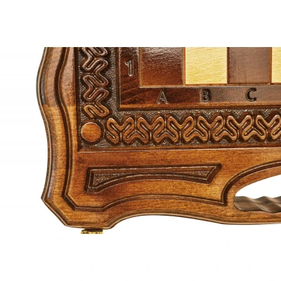 Шахматы + нарды резные Бриз 2 40, Haleyan