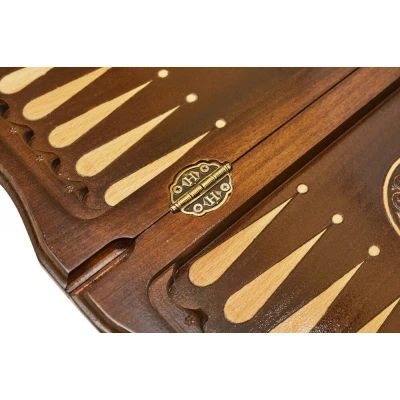 Шахматы + нарды резные Бриз 2 40, Haleyan