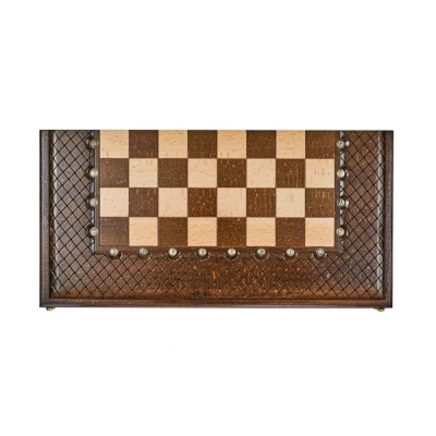 Шахматы + нарды резные Эндшпиль 1 50, Simonyan