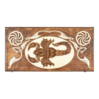 Нарды резные Скорпион 2, Ustyan