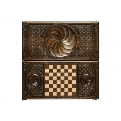 Нарды резные Бесконечность 3, Simonyan