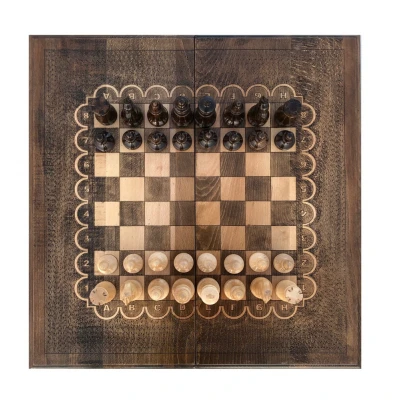 Шахматы + нарды резные 1 60, Mkhitaryan