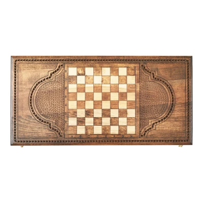 Нарды резные Армянский узор 2  Mkhitaryan