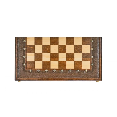 Шахматы + нарды резные Гамбит 1 60, Simonyan