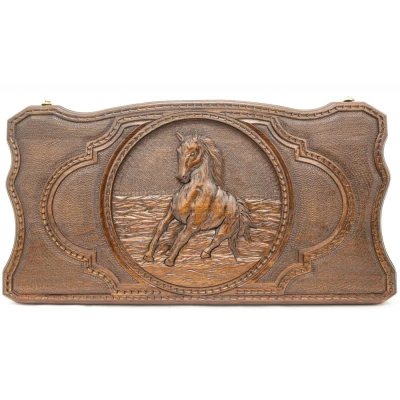 Нарды резные Лошадь 2, Simonyan