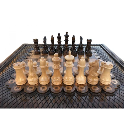 Шахматы + нарды резные 2 60, Mkhitaryan