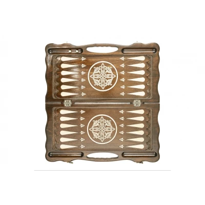 Нарды резные  Армянский узор 11 с ручкой 60  Haleyan