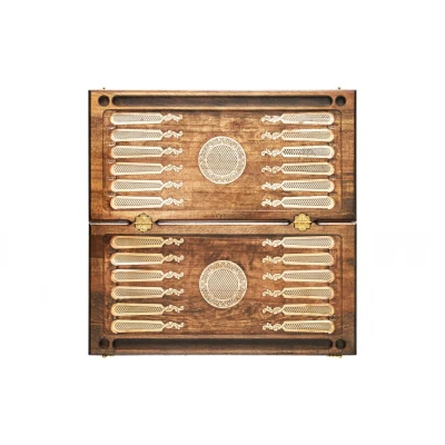 Нарды резные Армянский узор 2  Mkhitaryan