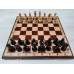 Шахматы из карельской березы 40 см с матовой доской , Ivan Romanov
