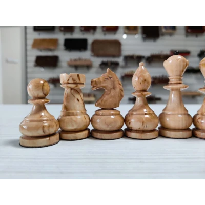 Шахматные фигуры из карельской березы малые , Ivan Romanov