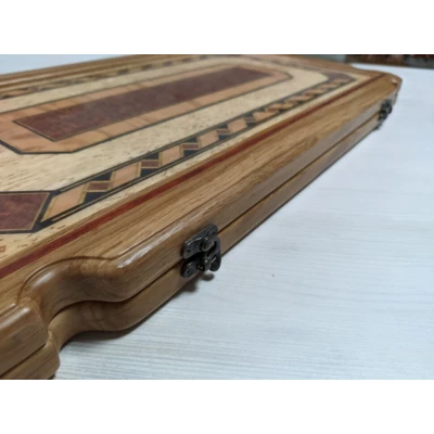 Нарды Орнамент из карельской березы и дуба, Ivan Romanov