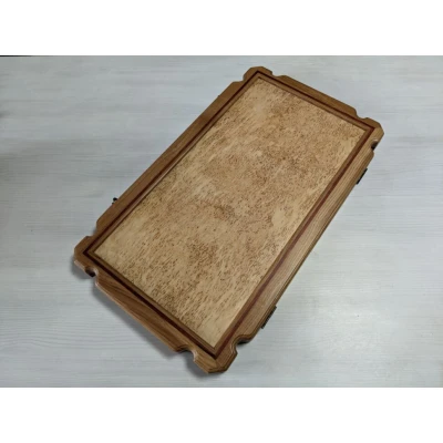 Нарды Орнамент из карельской березы и дуба, Ivan Romanov