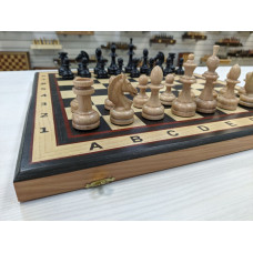 Шахматы турнирные 50 см с премиальными фигурами из бука