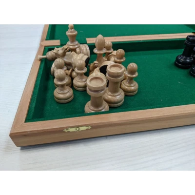 Шахматы турнирные 50 см с премиальными фигурами из бука