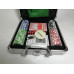Набор для покера Ultimate на 100 фишек с пластиковыми картами