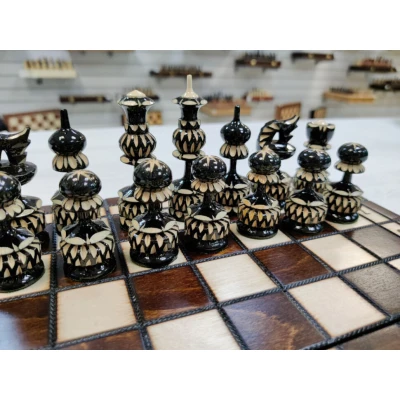 Шахматы резные Точенка малые