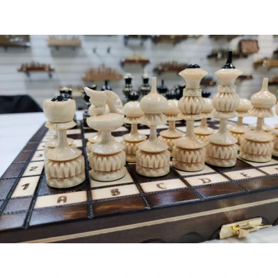 Шахматы резные Точенка малые