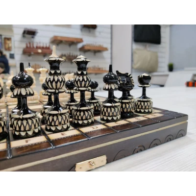 Шахматы резные Точенка малые