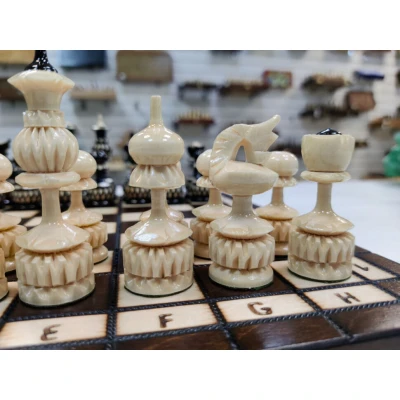 Шахматы резные Точенка малые