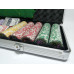 Набор для покера Royal Flush на 500 фишек с пластиковыми картами
